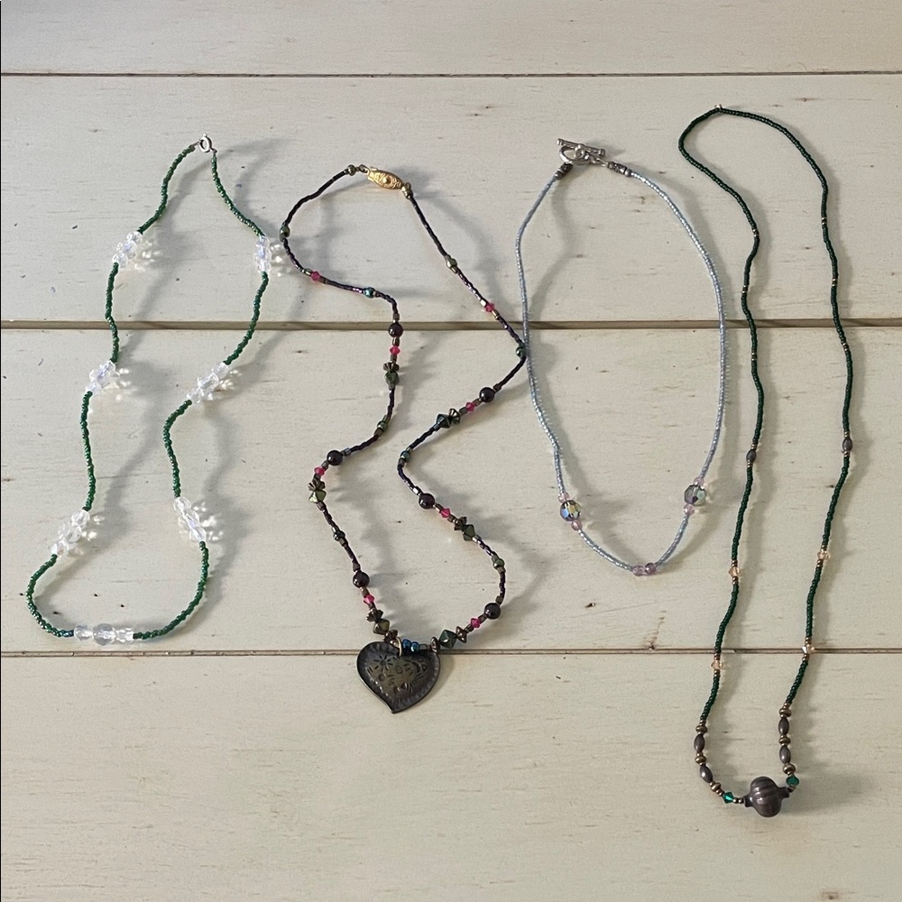 Handmade Beaded Necklace Bundle
